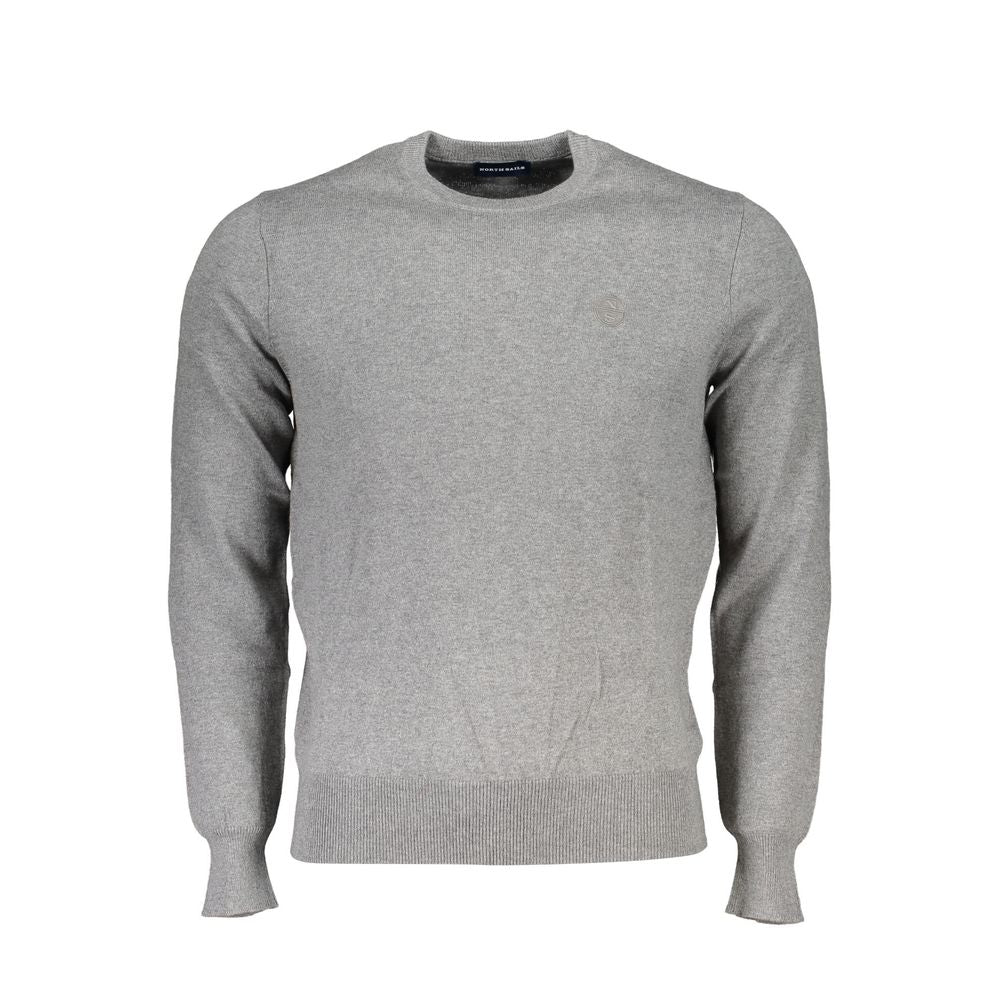 North Sails Gray Cashmere Men Sweater