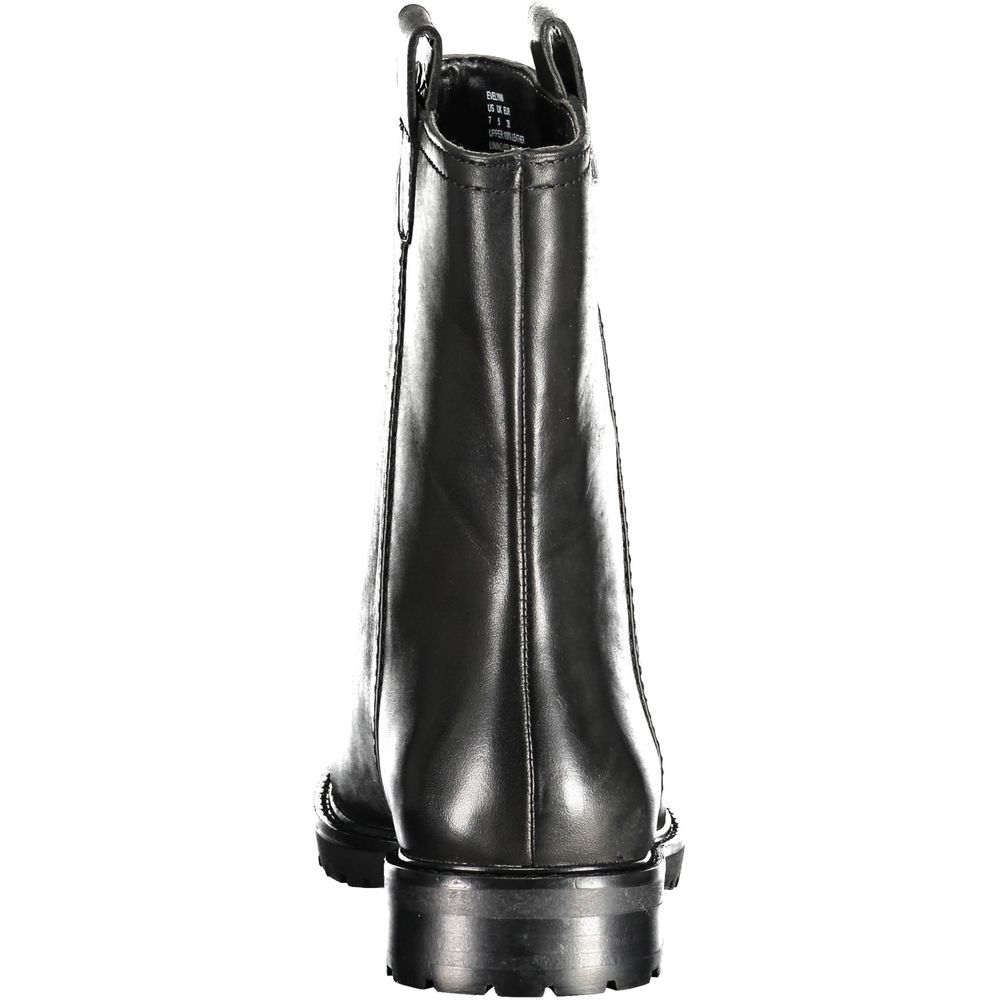 Bottine en cuir noir Ralph Lauren pour femme
