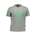 Plein Sport Brown Cotton Men T-Shirt