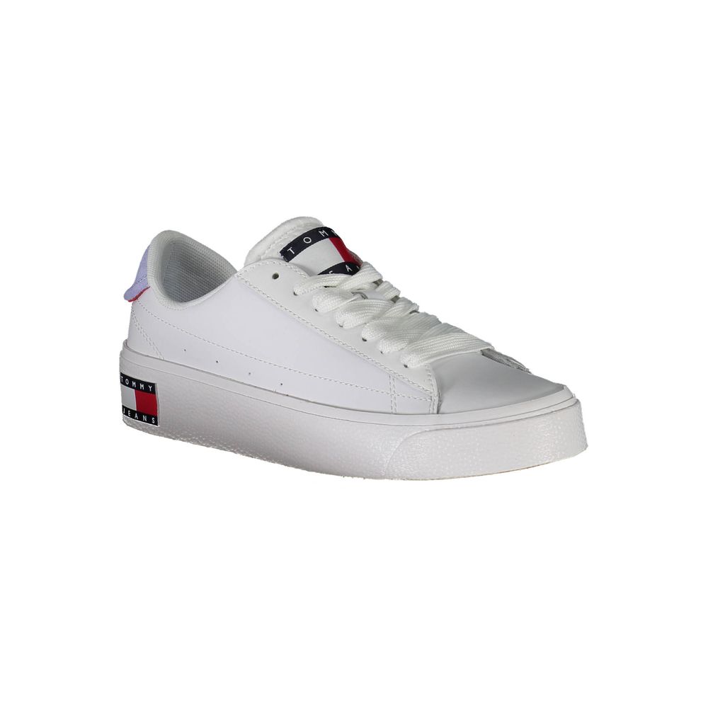 Zapatilla de mujer Tommy Hilfiger de poliéster blanco