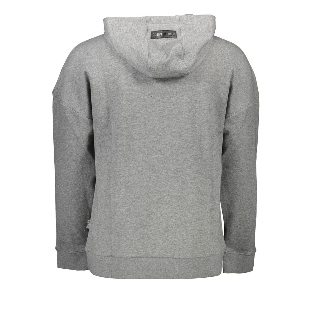 Plein Sport Brown Cotton Men Sweater