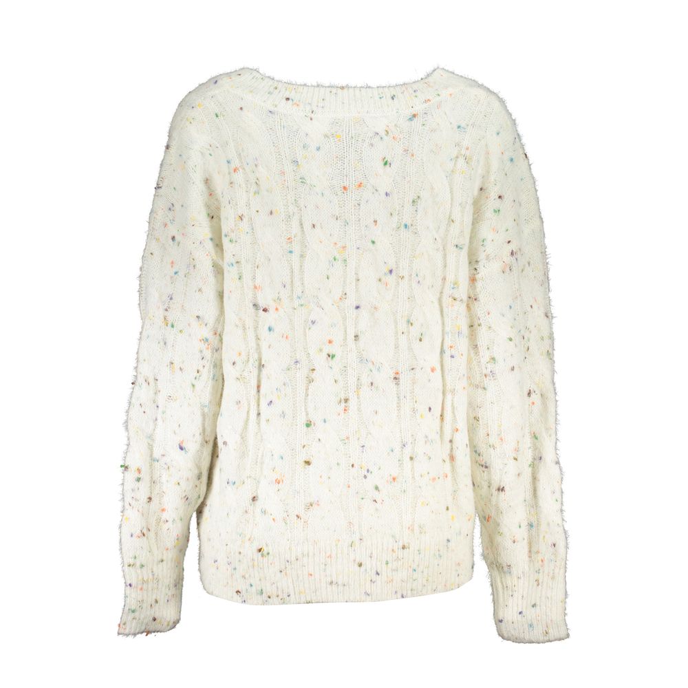 Pull femme Desigual en acrylique blanc