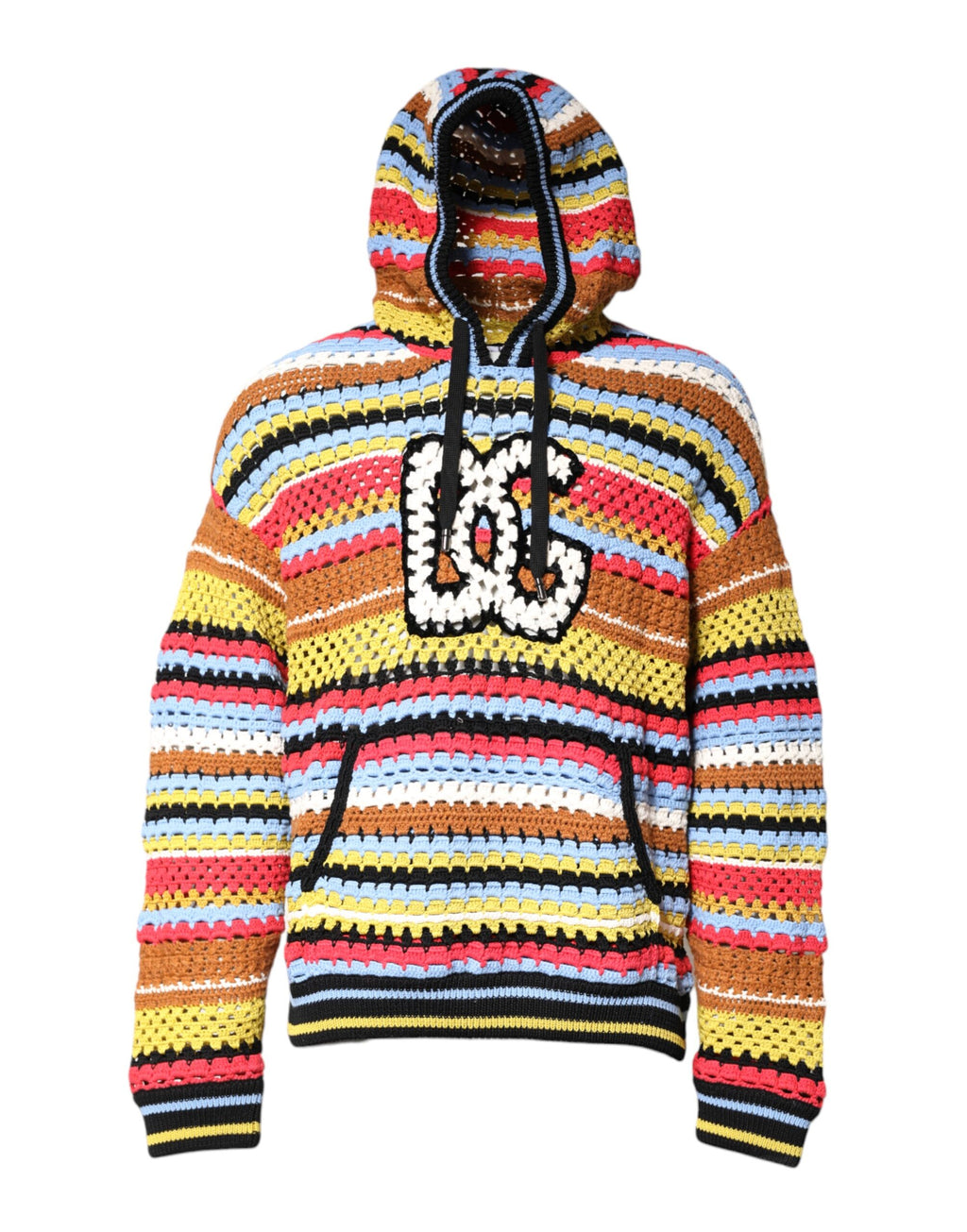 Sudadera con capucha Dolce & Gabbana de algodón multicolor
