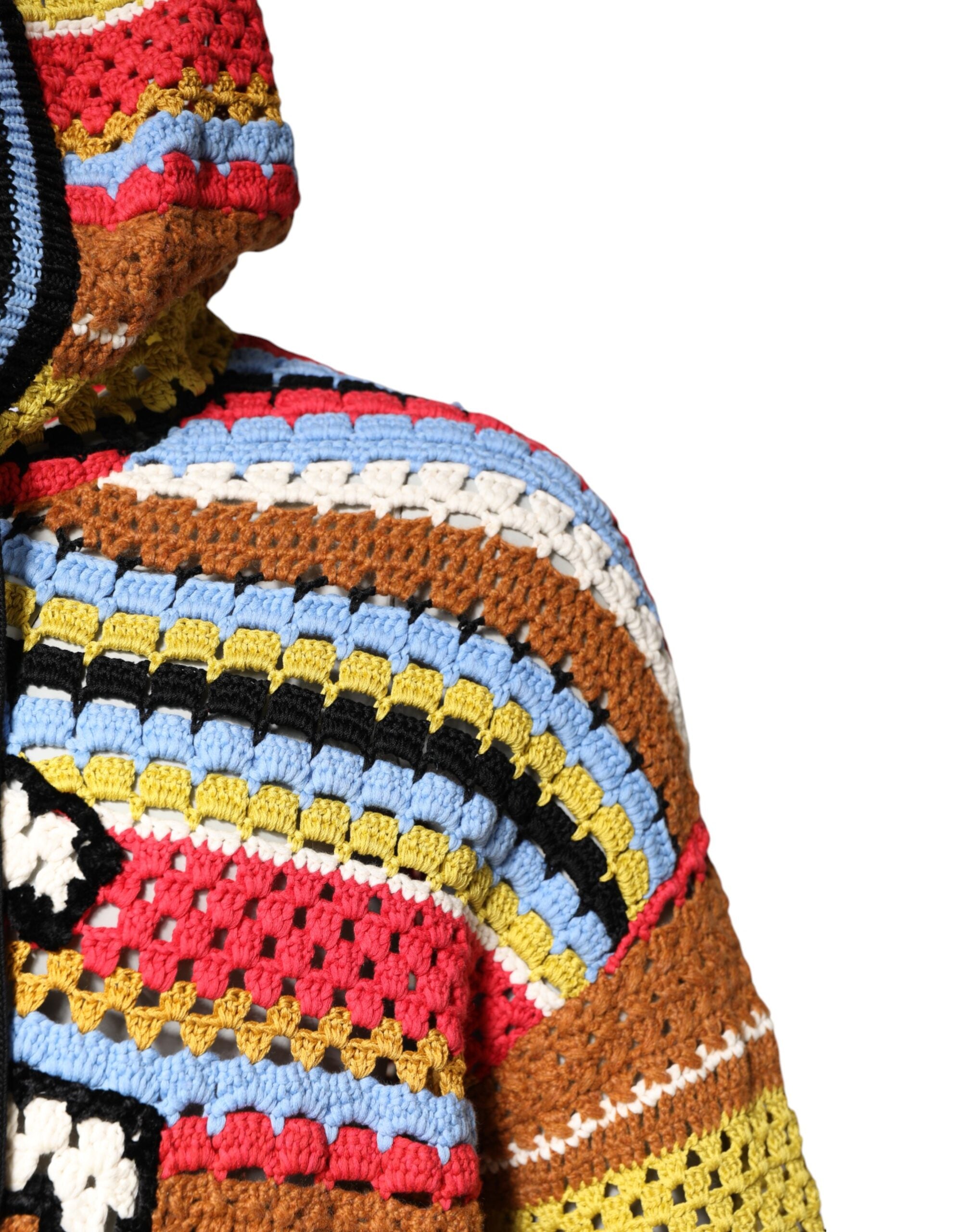 Sudadera con capucha Dolce & Gabbana de algodón multicolor