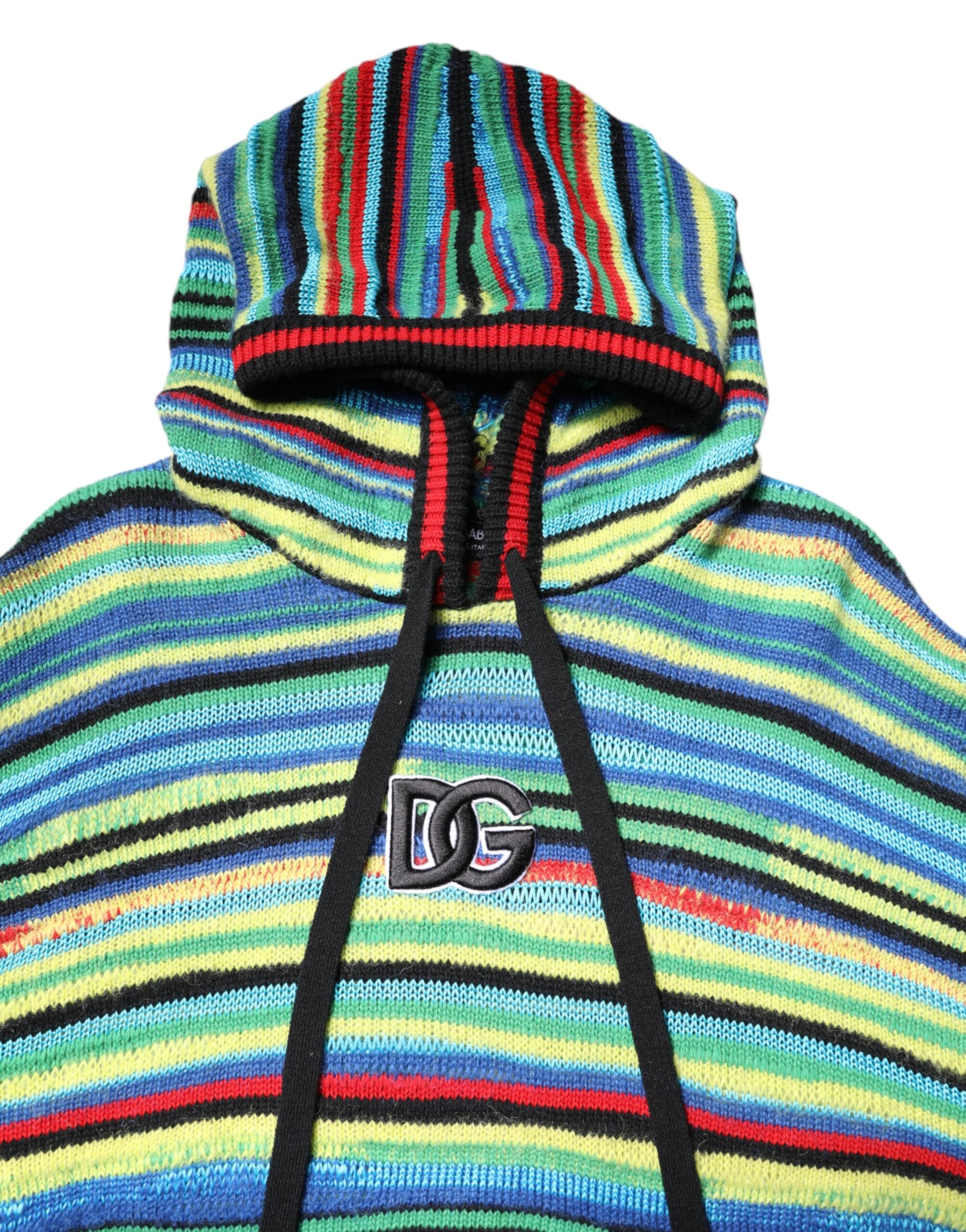 Sudadera con capucha Dolce & Gabbana de algodón multicolor