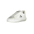 Zapatillas deportivas de poliéster blanco Calvin Klein para mujer