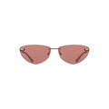 Calvin Klein Pink Metal Women Sunglass