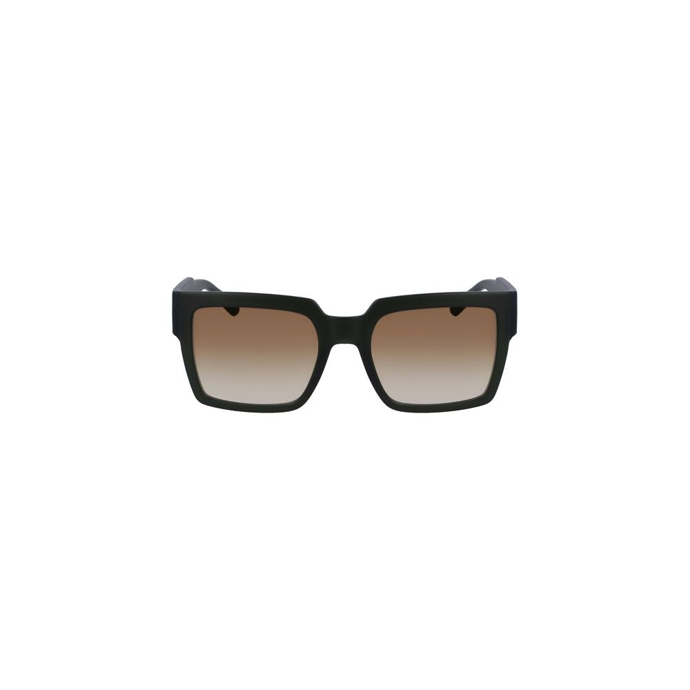 Calvin Klein Brown Plastic Women Sunglass