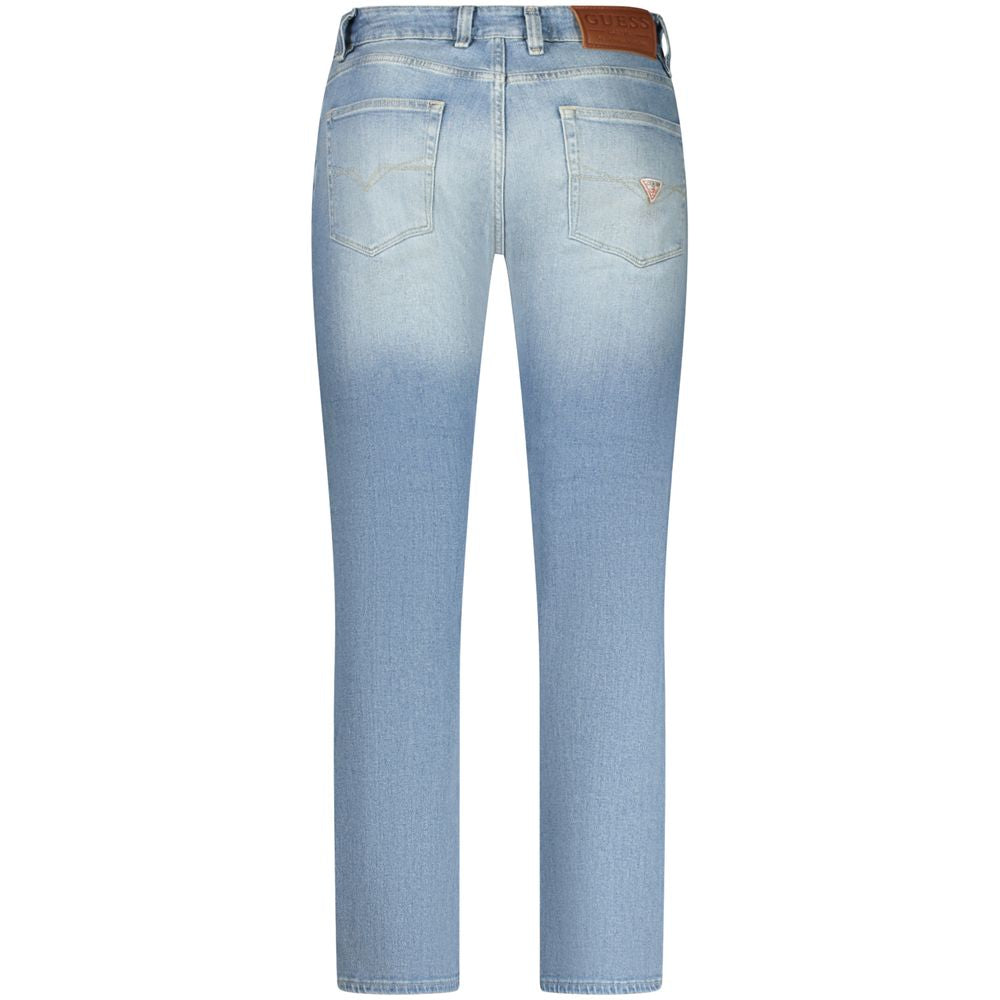 Guess Jeans Blue Cotton Men Jeans