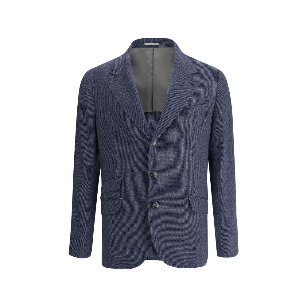 Brunello Cucinelli Wool Blazer Jacket