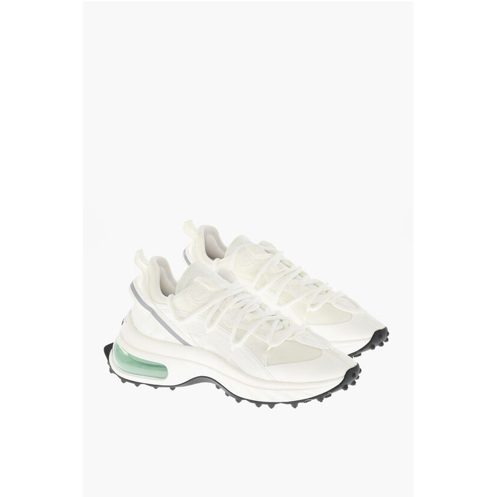 Zapatillas bajas Dsquared² BUBBLE de lona con detalles de piel