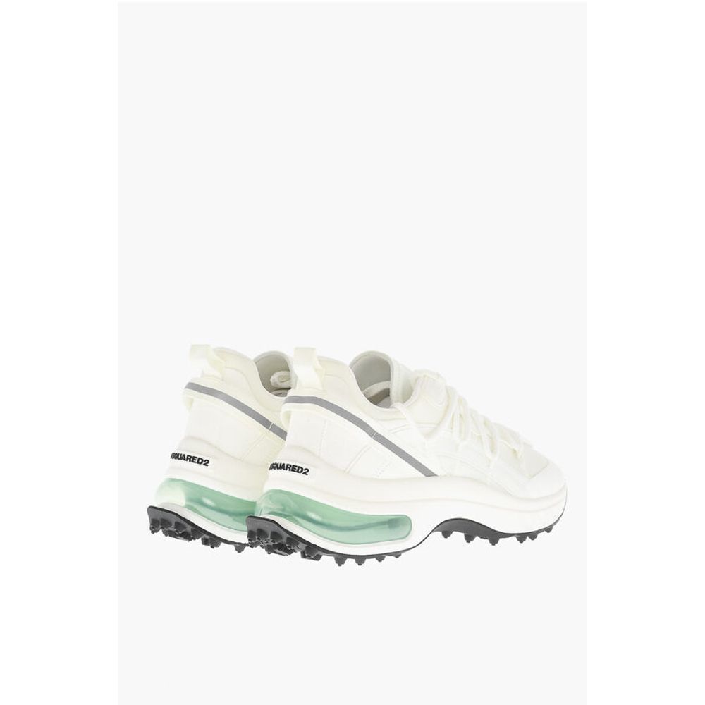 Zapatillas bajas Dsquared² BUBBLE de lona con detalles de piel