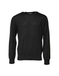 Jersey Dolce & Gabbana de cuello redondo y manga larga gris