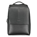 Calvin Klein Black Polyester Men Backpack