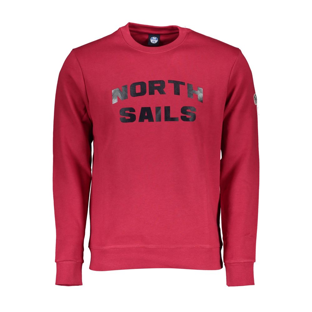 Sudadera de hombre de algodón roja North Sails