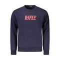 Suéter de algodón azul para hombre Rifle