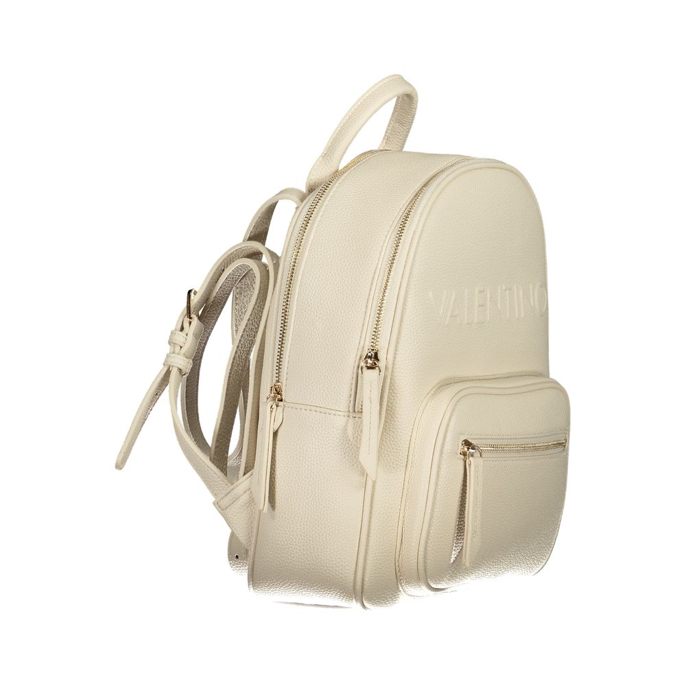 Mochila Valentino Bags Beige de Polietileno