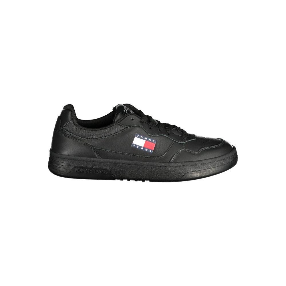 Zapatilla de hombre Tommy Hilfiger de polietileno negra