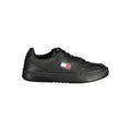 Zapatilla de hombre Tommy Hilfiger de polietileno negra