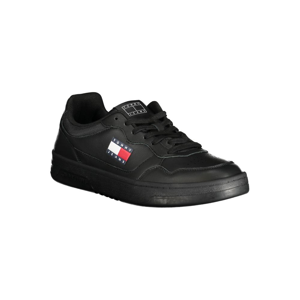 Zapatilla de hombre Tommy Hilfiger de polietileno negra