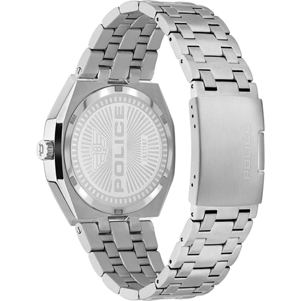 Police Silver Stainless Steel Watch