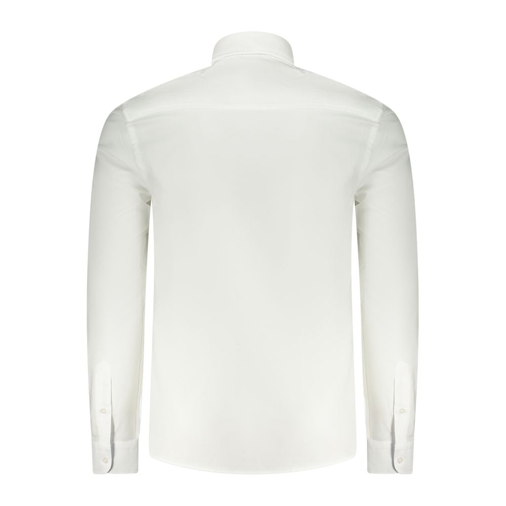 North Sails White Cotton Men Shirt