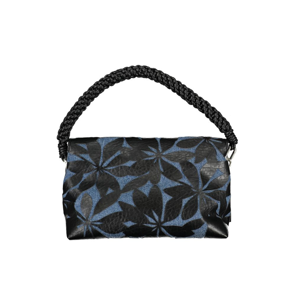 Bolso de mano Desigual negro de polietileno