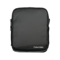 Bandolera Calvin Klein elegante negra de poliéster reciclado