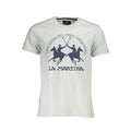 La Martina Brown Cotton Men T-Shirt