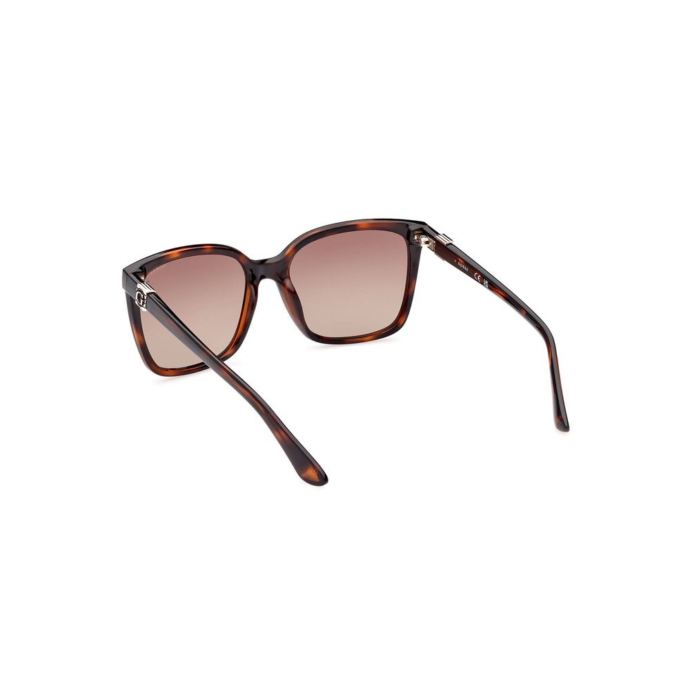 Guess Jeans Brown Injected Women Sunglasses