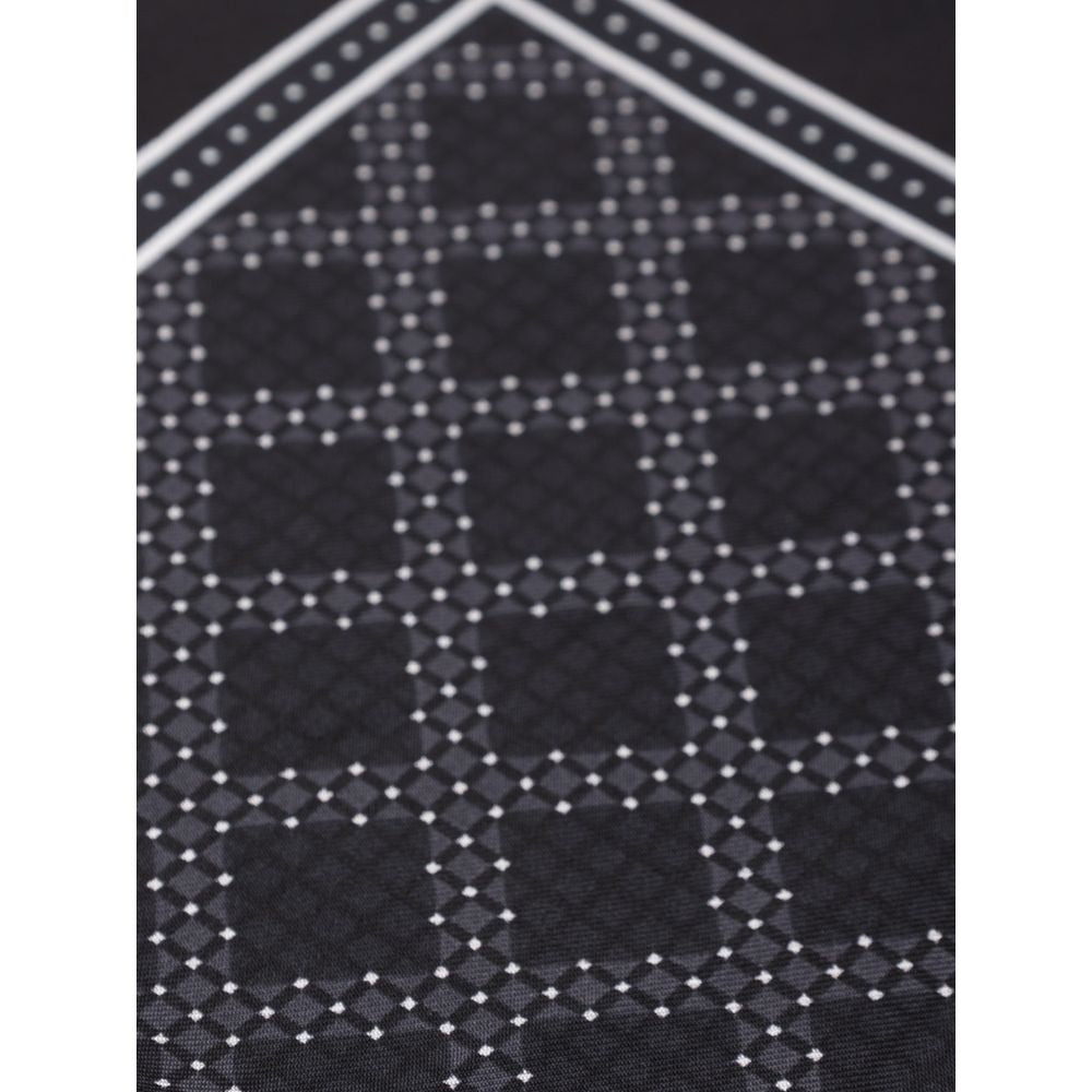 Dolce & Gabbana Black Silk Handkerchief