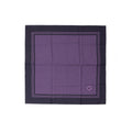 Dolce & Gabbana Purple Silk Handkerchief