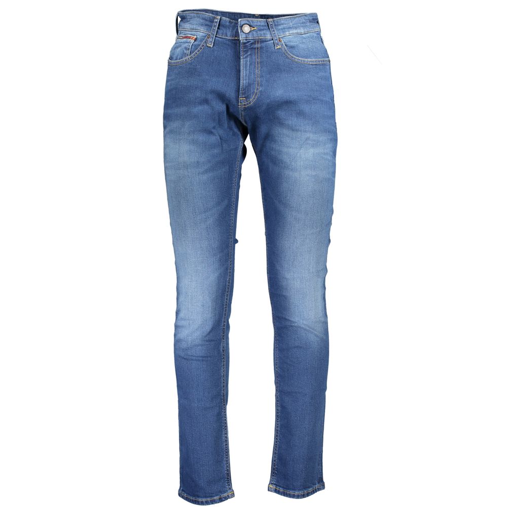 Tommy Hilfiger Blue Cotton Jeans & Pant