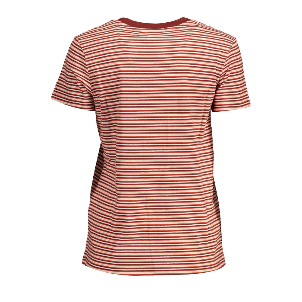 Levi's Red Cotton Tops & T-Shirt