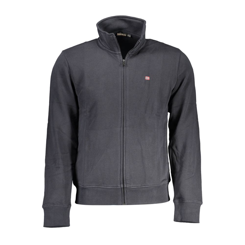 Napapijri Black Cotton Men Sweater