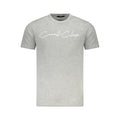 Cavalli Class Gray Cotton Men T-Shirt