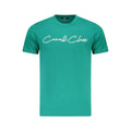 Cavalli Class Green Cotton Men T-Shirt
