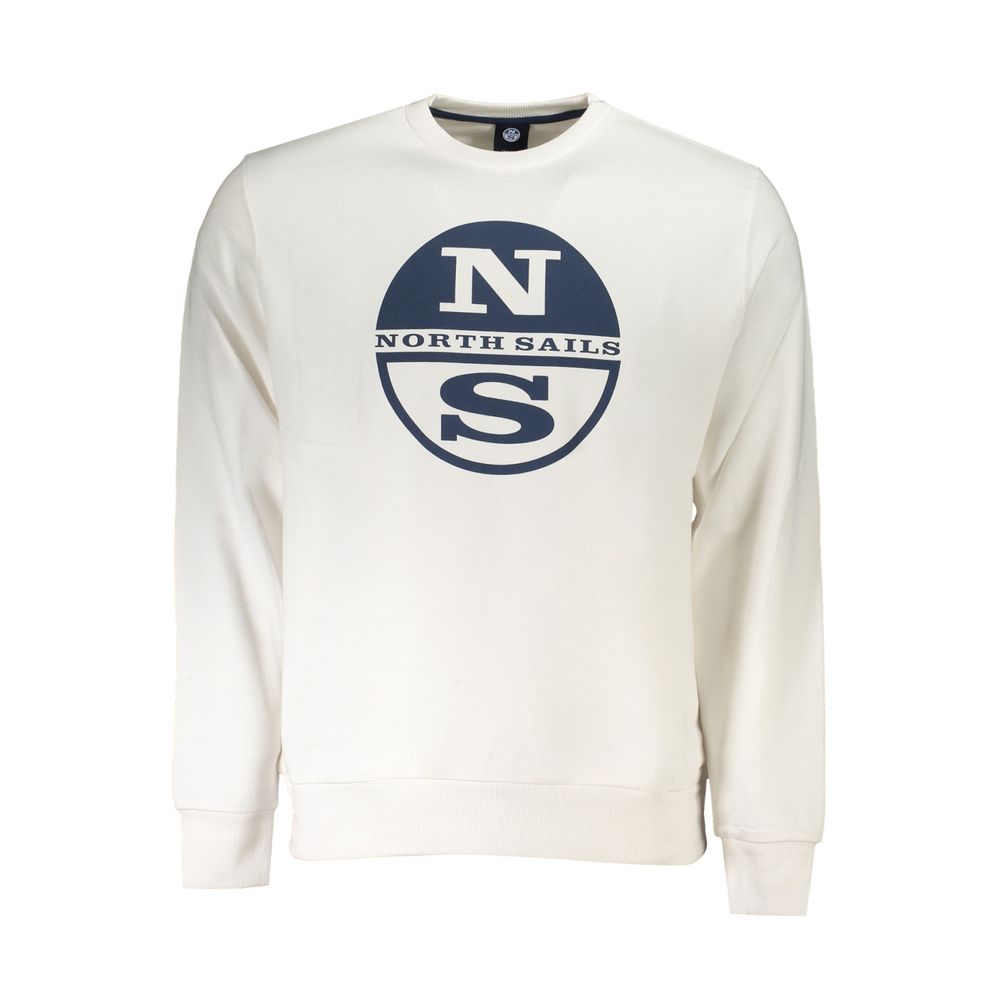 Suéter de algodón blanco North Sails