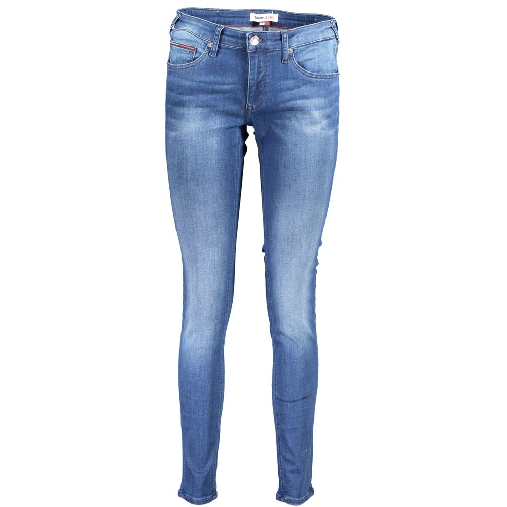 Tommy Hilfiger Blue Cotton Jeans & Pant