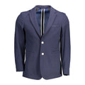 Gant Blue Cotton Men Jacket