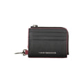 Tommy Hilfiger Chic Leather Card Holder with Snap Hook