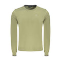North Sails Green Cotton Men Sweater