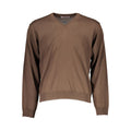 Romeo Gigli Brown Wool Men Sweater