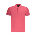 Napapijri Red Cotton Men Polo Shirt