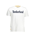 Timberland White Cotton Men T-Shirt