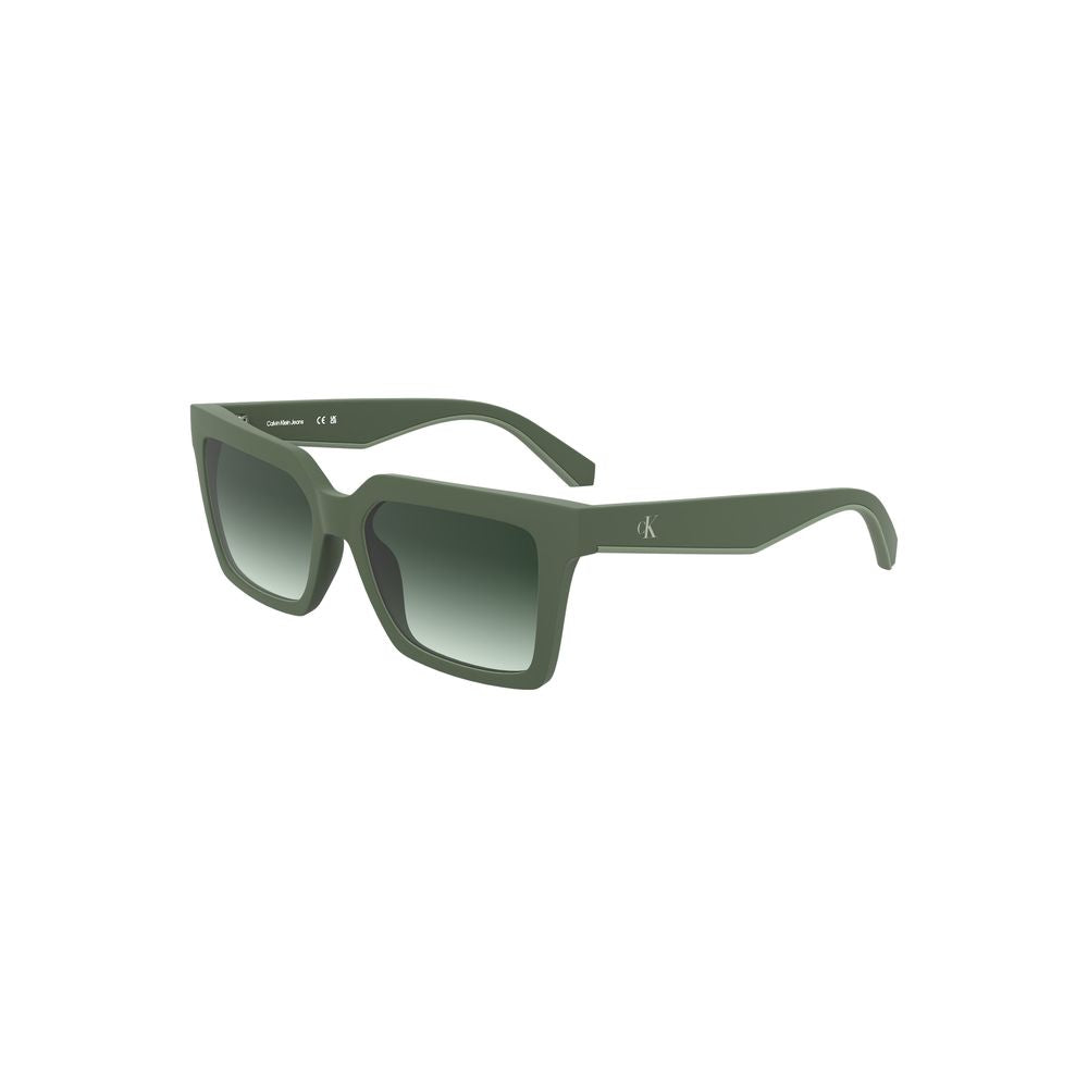 Calvin Klein Green Bio Based Fabric Sunglasses