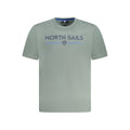 North Sails Green Cotton Men T-Shirt