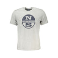 North Sails Gray Cotton T-Shirt