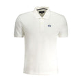 La Martina White Cotton Polo Shirt