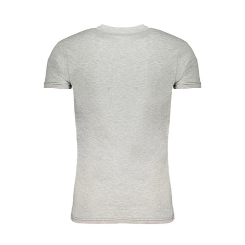 Aeronautica Militare Gray Cotton T-Shirt